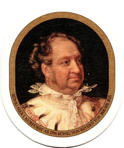 fürstenfeldbruck ffb-by könig max I 1-5a8-9a11-12a (oval215-könig von bayern 1806 1825)